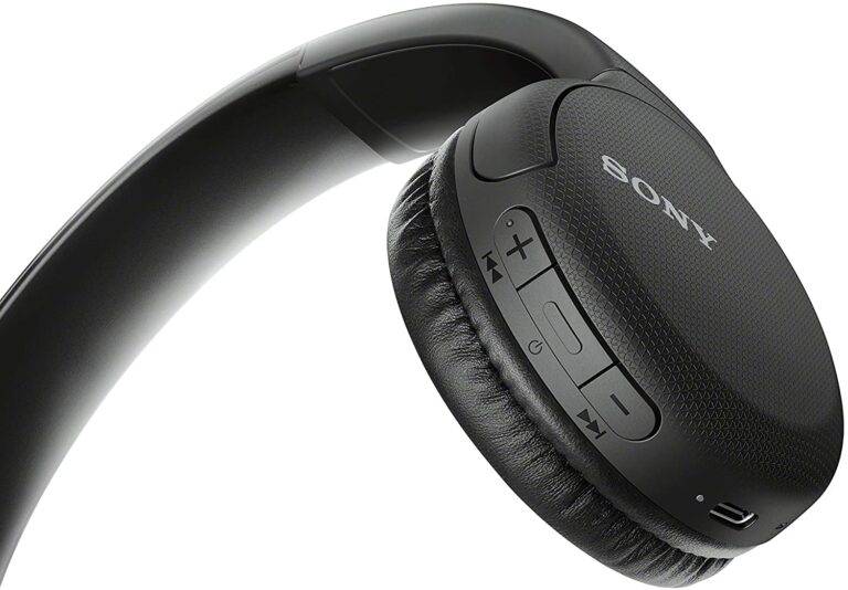 Sony Wireless Headphones WH-CH510: Wireless Bluetooth On-Ear Headset with Mic for Phone-Call 