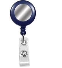 GBC Retractable ID Badge Reel – Pack of 2 for Convenient and