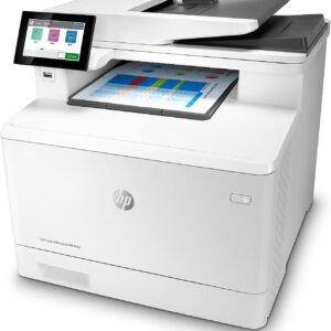 HP Color LaserJet Enterprise M480f Multifunction Duplex Printer, Print, scan, Copy, Fast speeds, Easy Setup, Advanced Security, Best for Small Teams, Ethernet/USB only (3QA55A)