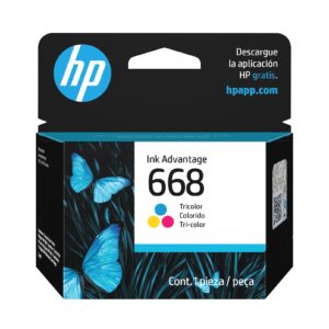 HP 668 Tri-Color Ink Cartridge